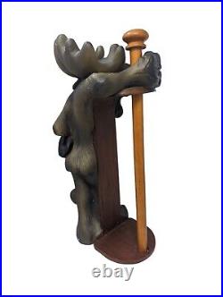 Moose Paper Towel Holder Big Sky Carvers Bearfoots Mountain Mooses by Phyllis Dr