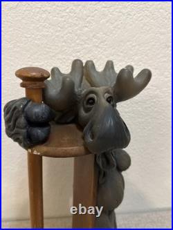 Moose Paper Towel Holder Big Sky Carvers Bearfoots Mountain Mooses by Phyllis Dr