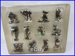 Mountain Mooses By Phyllis Driscoll 12 Days Of Christmas Ornament Set Rare
