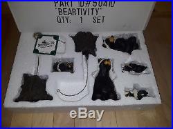 NEW Beartivity I & II Bearfoots BIG SKY CARVERS Jeff Fleming BLACK BEAR Nativity