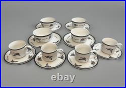 NEW Rare Big sky Carvers 16 Pc Dishes Stoneware Duck Flyway Design Phillip Crowe