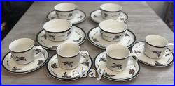 NEW Rare Big sky Carvers 16 Pc Dishes Stoneware Duck Flyway Design Phillip Crowe
