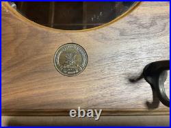 NRA elk gun and coat rack with mirror from big sky carvers brand new