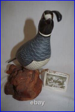 NWT Big Sky Carvers Duck Bird Figurine Wildlife Marc Pierce