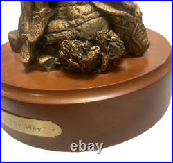 Native American Indian Guiding The Way Big Sky Carvers Sculpture Mother & Baby