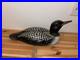 Nice-Wooden-Hand-Painted-Common-Loon-Duck-By-Big-Sky-Carvers-Broken-Beak-01-av