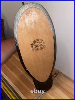 Nice Wooden Hand Painted Common Loon Duck By Big Sky Carvers Broken Beak