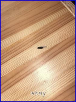 Nice Wooden Hand Painted Common Loon Duck By Big Sky Carvers Broken Beak