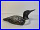 Nice-Wooden-Hand-Painted-Common-Loon-Duck-By-Big-Sky-Carvers-Signed-01-fi