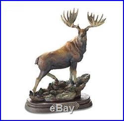 Noble Beast Moose Montana Bronze Big Sky Carvers Sculpture Marc Pierce Gallery