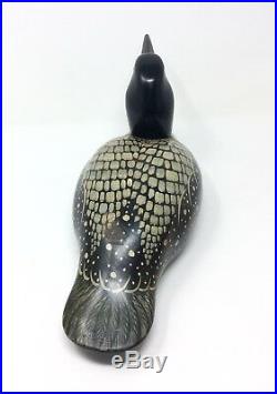 ORVIS Big Sky Carvers Craig Fellows Signed Exclusive Edition Decoy Duck Loon