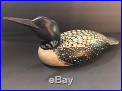 Orvis Big Sky Carvers Exclusive Edition Wooden Loon Duck Decoy Craig Fellows