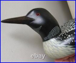 Orvis Decoys Exclusive Big Sky Hand Carvers/Painted Loon 16 Signed J. Oriet