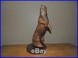 Otter Big Sky Carvers limited edition woodcarving