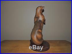 Otter Big Sky Carvers limited edition woodcarving