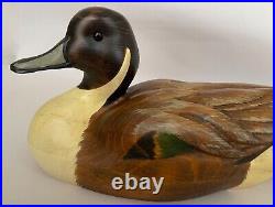 PINTAIL Duck Decoy Big Sky Carvers of Montana Signed by Chris Linn