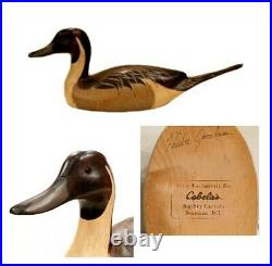 PINTAIL Duck Decoy Handcarved & Signed by PARKE GOODMAN from Big Sky Carvers 22