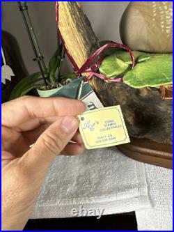 PRISTINE Big Sky Carvers Duck Decoy SWIMMING MALLARD Masters Edition +COA RARE