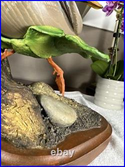 PRISTINE Big Sky Carvers Duck Decoy SWIMMING MALLARD Masters Edition +COA RARE