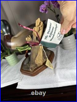 PRISTINE Big Sky Carvers Duck Decoy SWIMMING MALLARD Masters Edition +COA RARE