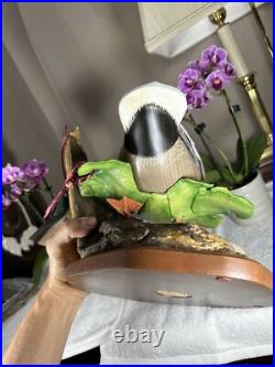 PRISTINE Big Sky Carvers Duck Decoy SWIMMING MALLARD Masters Edition +COA RARE