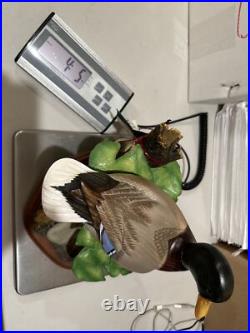 PRISTINE Big Sky Carvers Duck Decoy SWIMMING MALLARD Masters Edition +COA RARE
