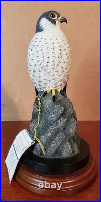 Peregrine Falcon By Robert Lawson Solitary Hunter Big Sky Carvers WithTAG