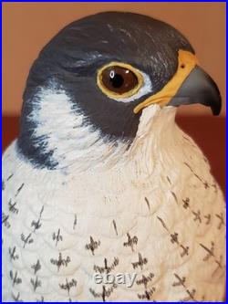 Peregrine Falcon By Robert Lawson Solitary Hunter Big Sky Carvers WithTAG