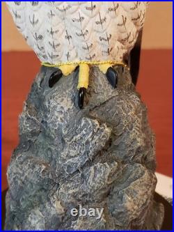 Peregrine Falcon By Robert Lawson Solitary Hunter Big Sky Carvers WithTAG