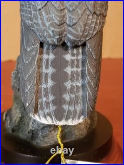 Peregrine Falcon By Robert Lawson Solitary Hunter Big Sky Carvers WithTAG