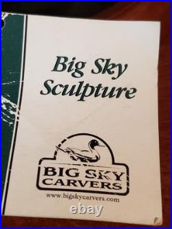 Peregrine Falcon By Robert Lawson Solitary Hunter Big Sky Carvers WithTAG