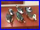 Peter-Codd-MIGRATIONS-Boston-LOT-of-SIX-Hand-Crafted-Wood-Duck-Decoys-6-pcs-01-lz