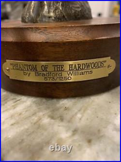 Phantom Of The Hardwoods Bradford Williams Bronze Statue Big Sky Carvers