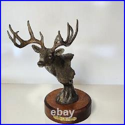 Phantom Of The Hardwoods Bradford Williams Bronze Statue Big Sky Carvers