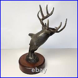 Phantom Of The Hardwoods Bradford Williams Bronze Statue Big Sky Carvers