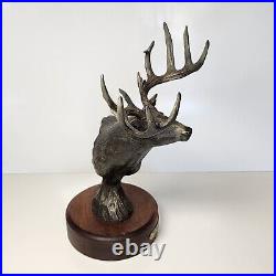 Phantom Of The Hardwoods Bradford Williams Bronze Statue Big Sky Carvers