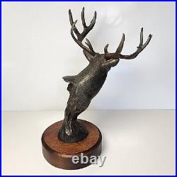 Phantom Of The Hardwoods Bradford Williams Bronze Statue Big Sky Carvers