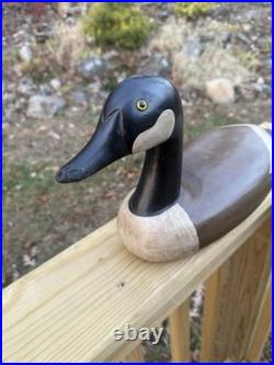 RARE 1980-85 Wood Big Sky Carver's Goose Duck Decoy R. Jong Boyds Collection