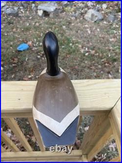 RARE 1980-85 Wood Big Sky Carver's Goose Duck Decoy R. Jong Boyds Collection