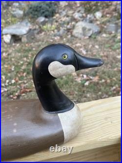 RARE 1980-85 Wood Big Sky Carver's Goose Duck Decoy R. Jong Boyds Collection