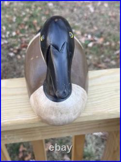 RARE 1980-85 Wood Big Sky Carver's Goose Duck Decoy R. Jong Boyds Collection