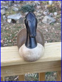 RARE 1980-85 Wood Big Sky Carver's Goose Duck Decoy R. Jong Boyds Collection