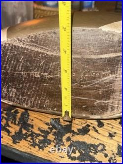 RARE 1980-85 Wood Big Sky Carver's Goose Duck Decoy R. Jong Boyds Collection