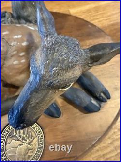 RARE BIG SKY Carvers Baby Elk Rocky Mountain Elk Foundation by Glenn Swanson