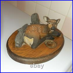 RARE BIG SKY Carvers Baby Elk Rocky Mountain Elk Foundation by Glenn Swanson