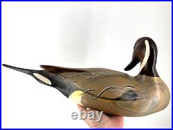 RARE Big Sky Carver DUCK GREEN WINGED hand carved SIGNED 12/7 Scott Huntsman 19