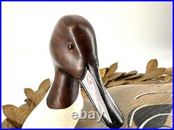 RARE Big Sky Carver DUCK GREEN WINGED hand carved SIGNED 12/7 Scott Huntsman 19