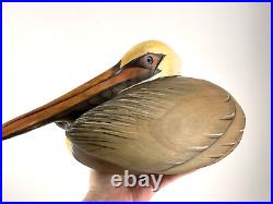 RARE Big Sky Carver PELICAN 16 Master's Edition BOB GAGE handcarved SIGNED GOLD