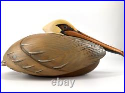 RARE Big Sky Carver PELICAN 16 Master's Edition BOB GAGE handcarved SIGNED GOLD