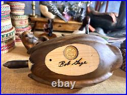 RARE Big Sky Carver PELICAN 16 Master's Edition BOB GAGE handcarved SIGNED GOLD